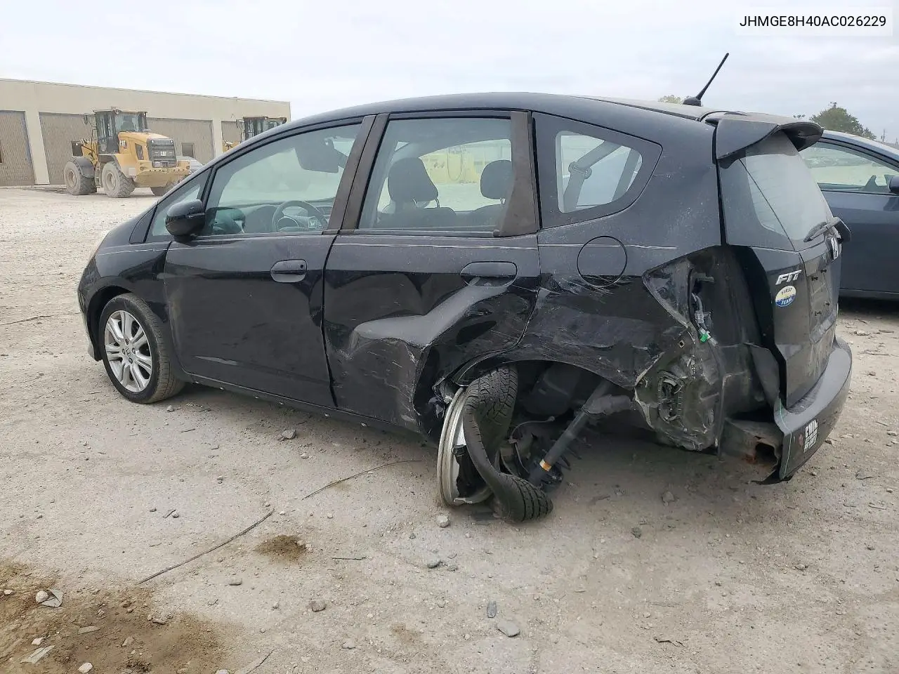 2010 HONDA FIT VIN JHMGE8H40AC026229 — фото 2
