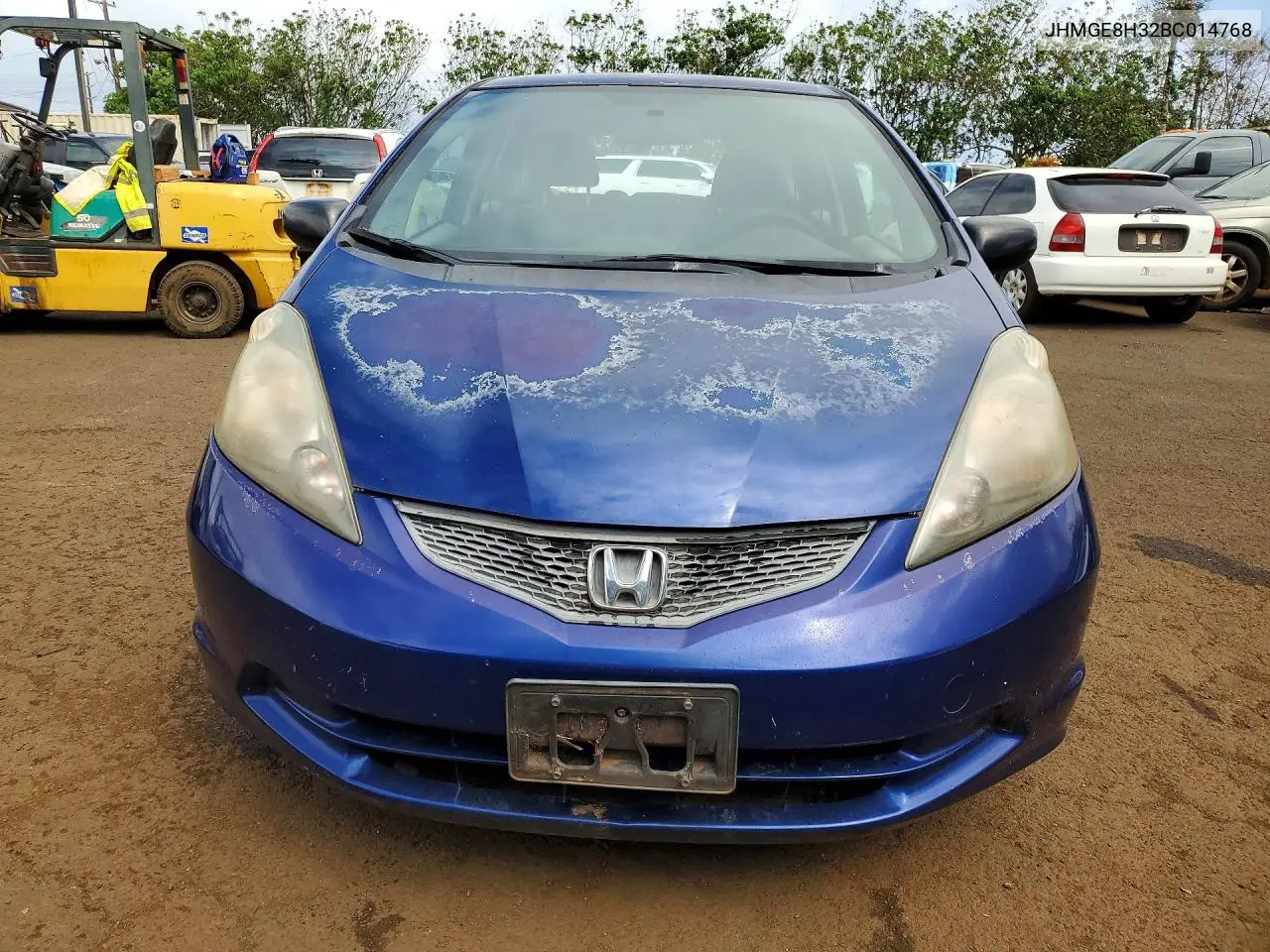 2011 HONDA FIT VIN JHMGE8H32BC014768 — фото 5