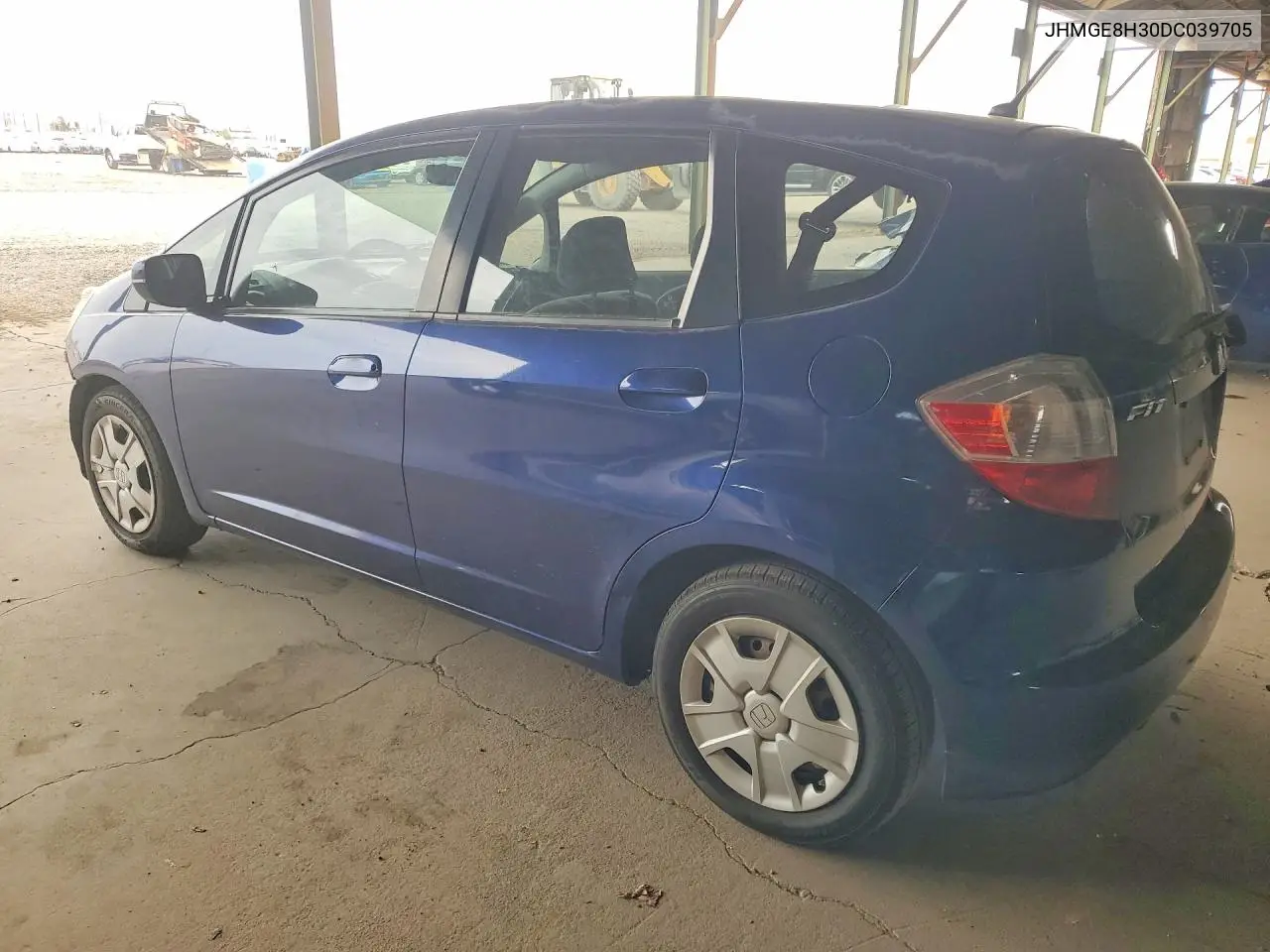 2013 HONDA FIT VIN JHMGE8H30DC039705 — фото 2