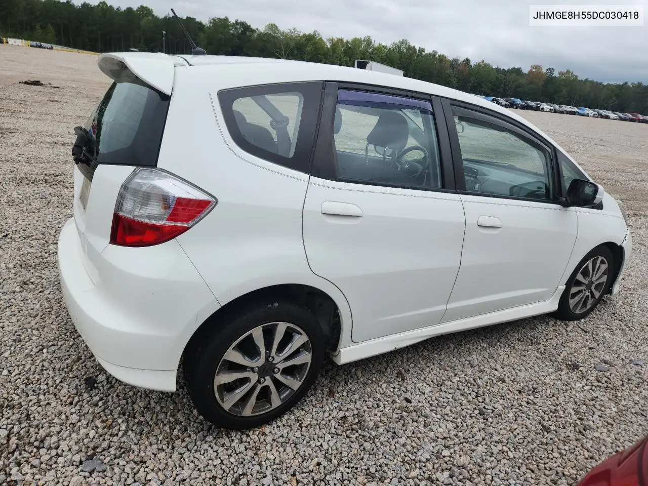 2013 HONDA FIT VIN JHMGE8H55DC030418 — фото 3