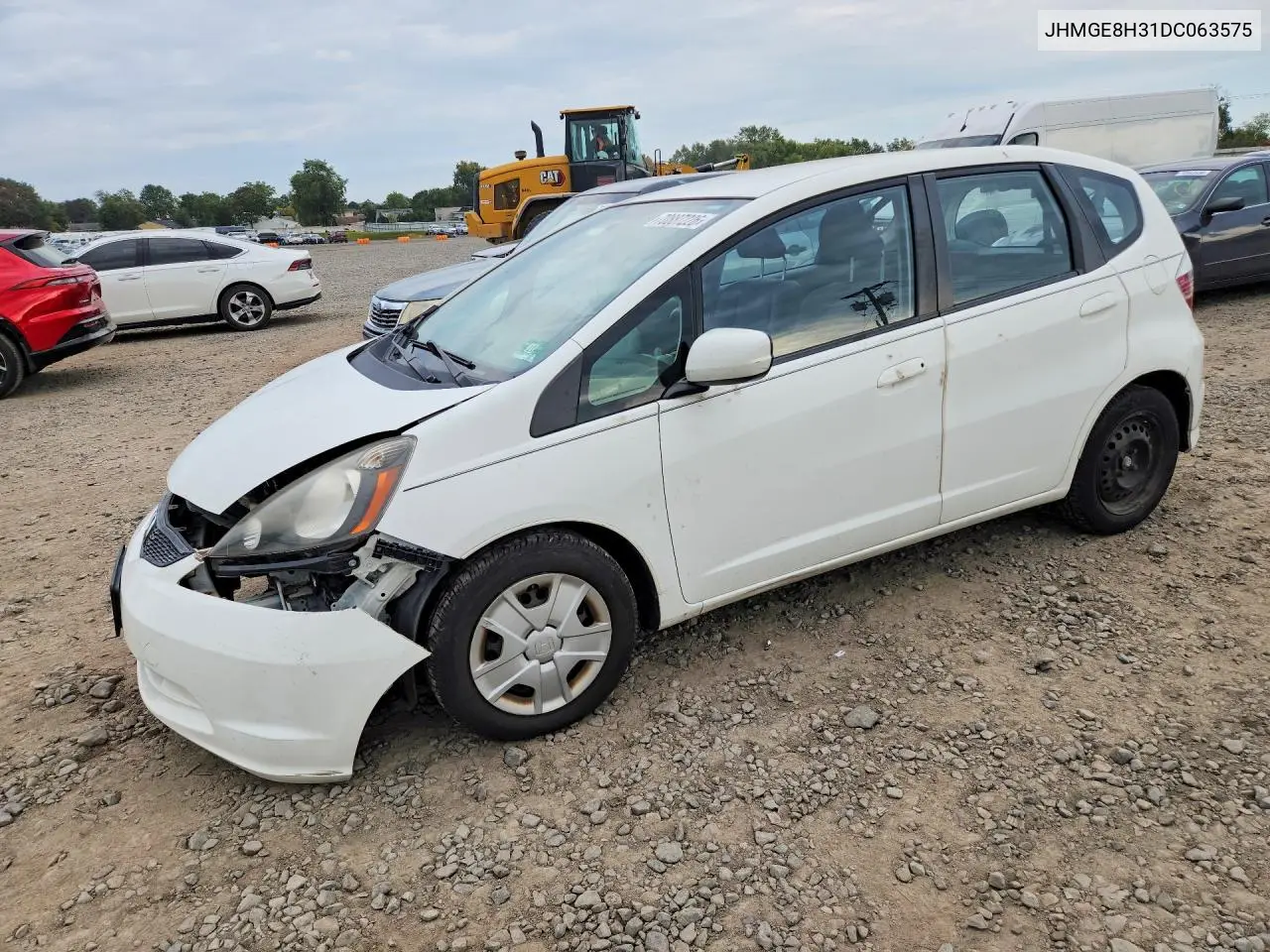 HONDA FIT 2013, VIN JHMGE8H31DC063575