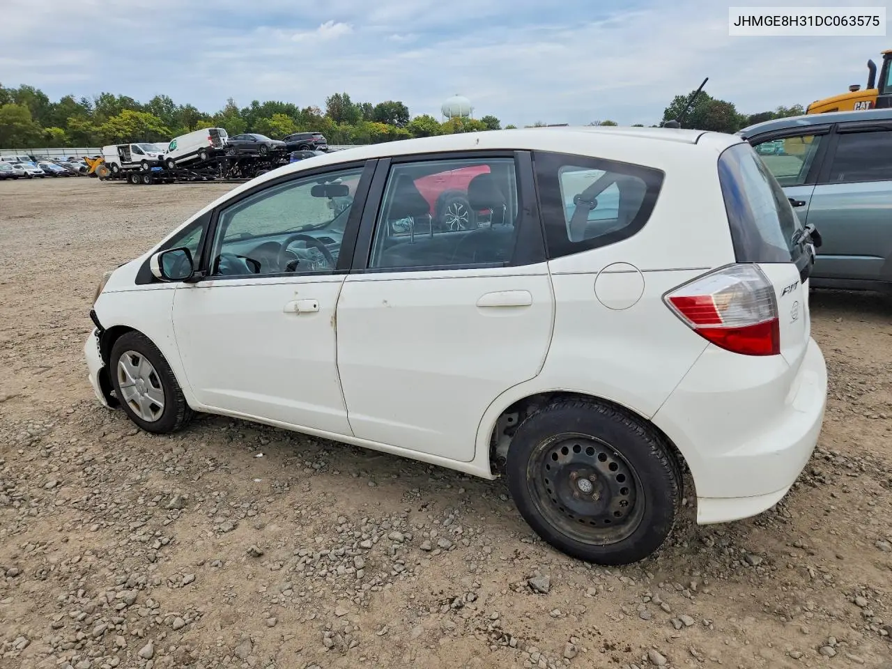 2013 HONDA FIT VIN JHMGE8H31DC063575 — фото 2