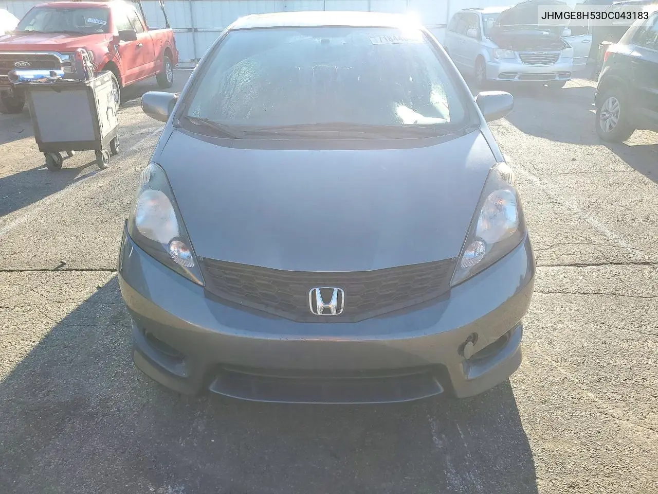 2013 HONDA FIT VIN JHMGE8H53DC043183 — фото 5