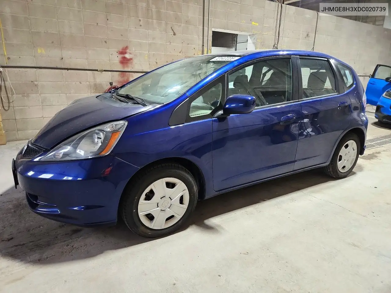 HONDA FIT 2013, VIN JHMGE8H3XDC020739
