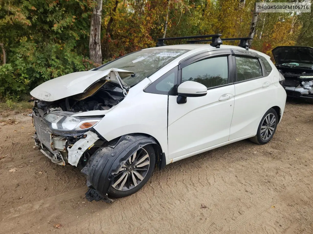 HONDA FIT 2015, VIN 3HGGK5G80FM106716