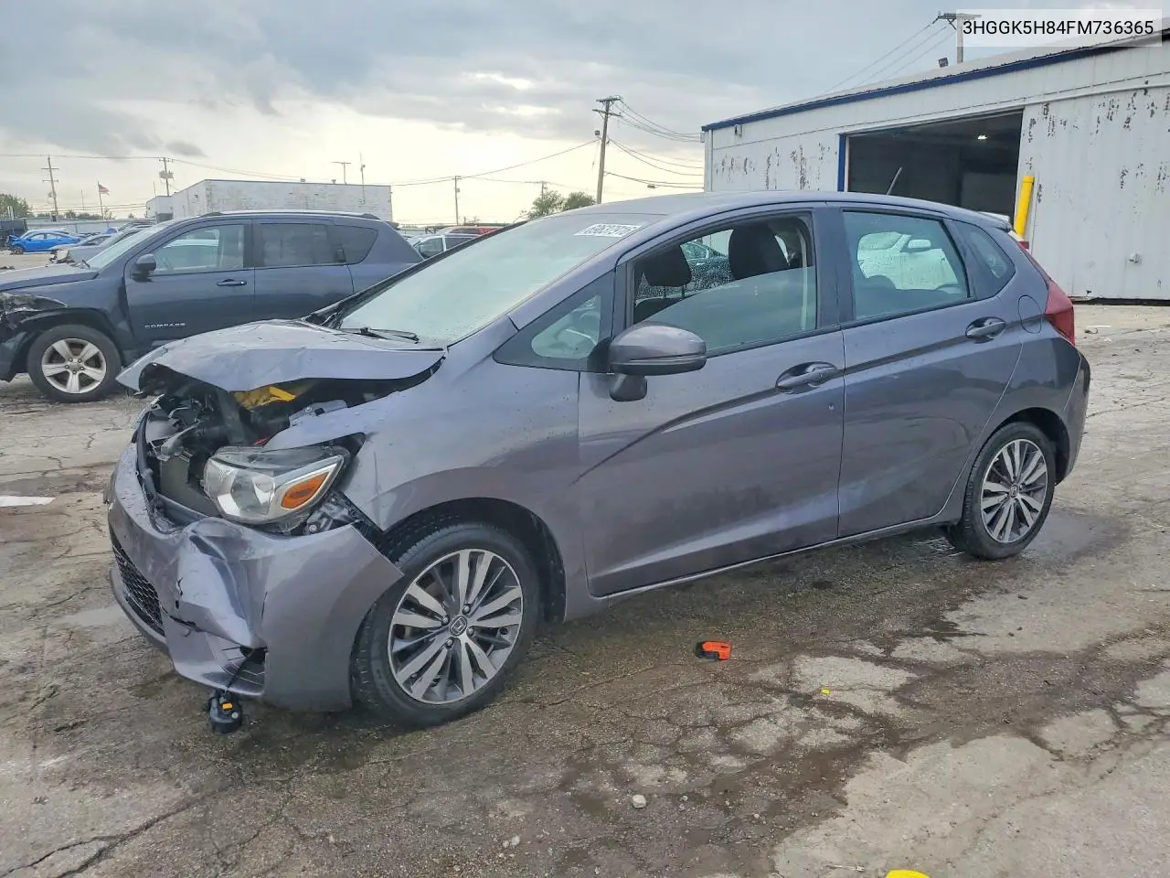 HONDA FIT 2015, VIN 3HGGK5H84FM736365