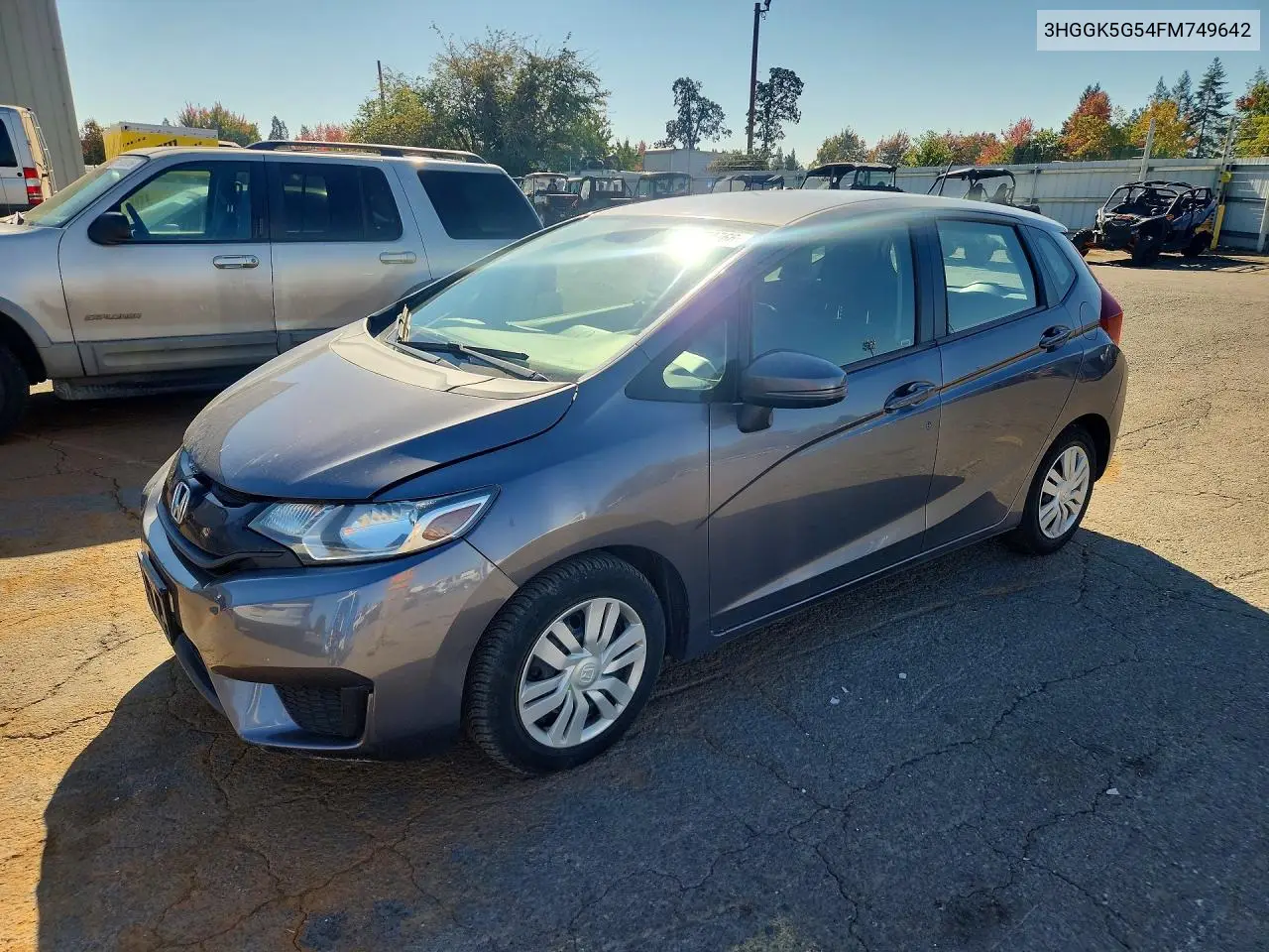 HONDA FIT 2015, VIN 3HGGK5G54FM749642