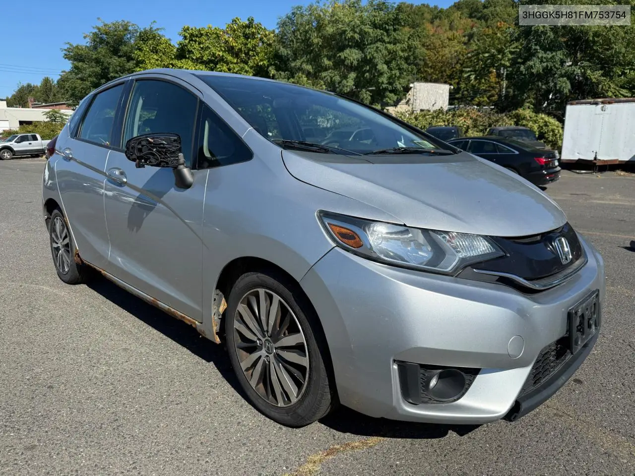 HONDA FIT 2015, VIN 3HGGK5H81FM753754