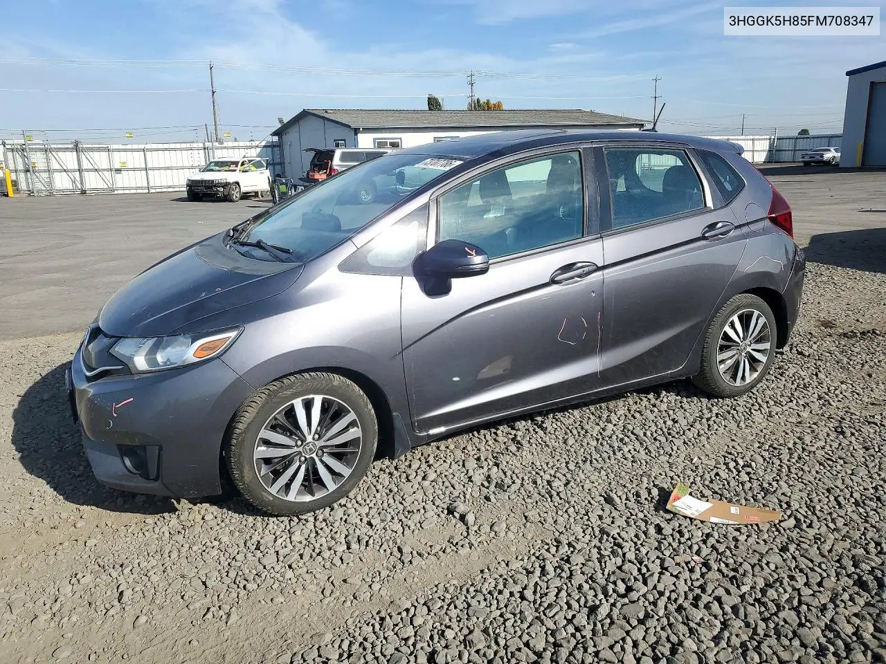 HONDA FIT 2015, VIN 3HGGK5H85FM708347