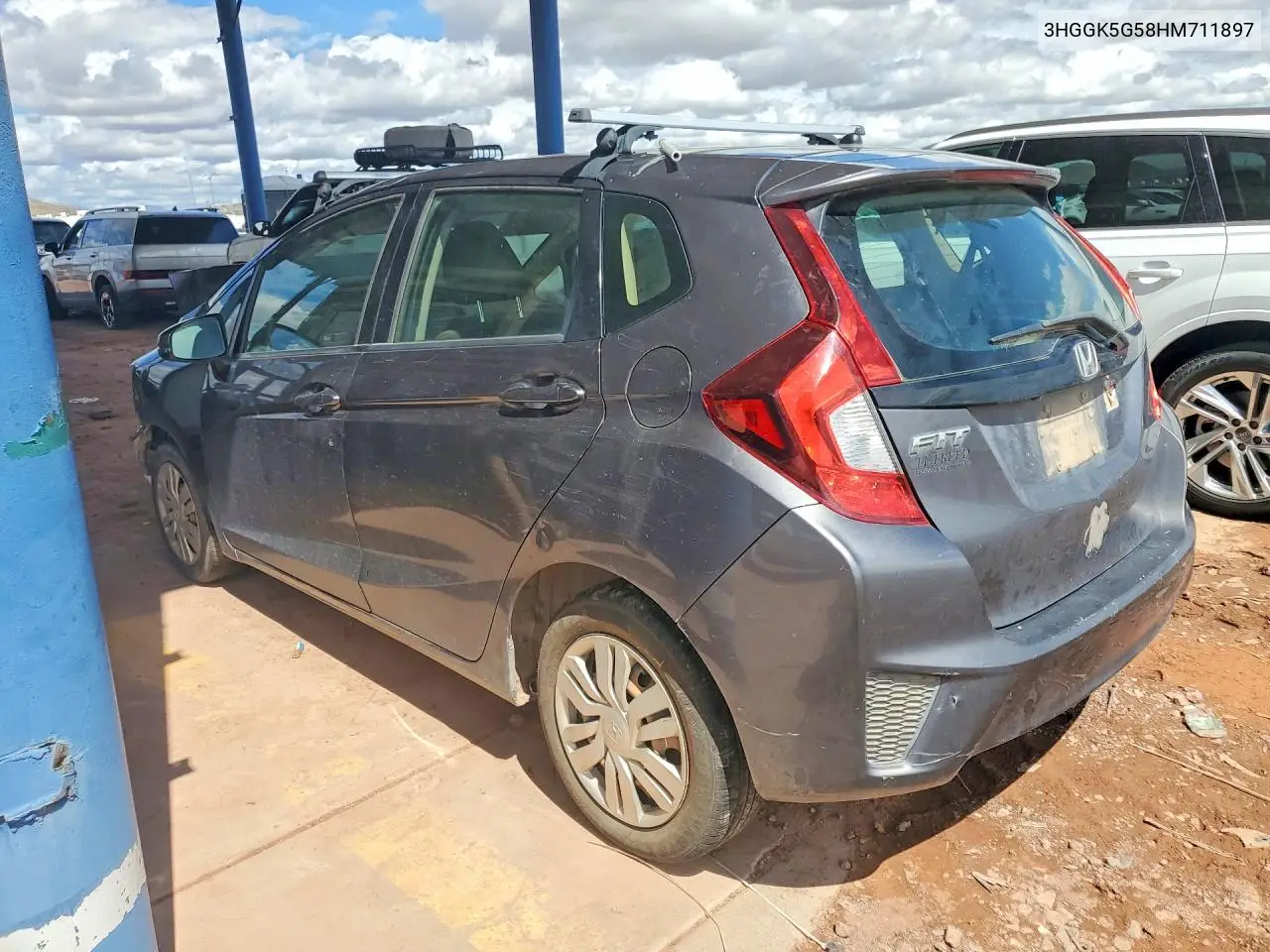 2017 HONDA FIT VIN 3HGGK5G58HM711897 — фото 2