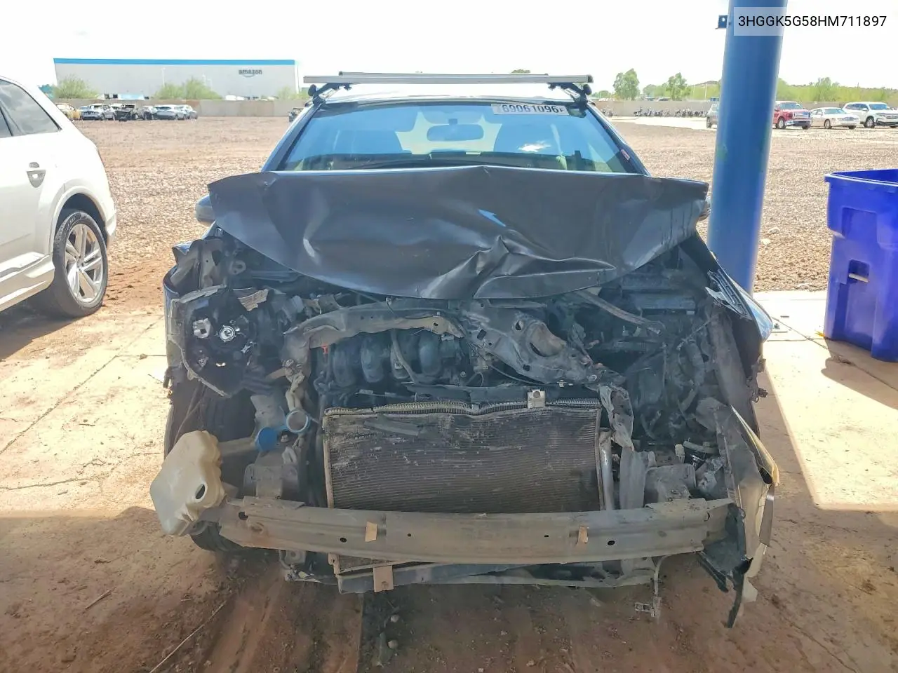 2017 HONDA FIT VIN 3HGGK5G58HM711897 — фото 5
