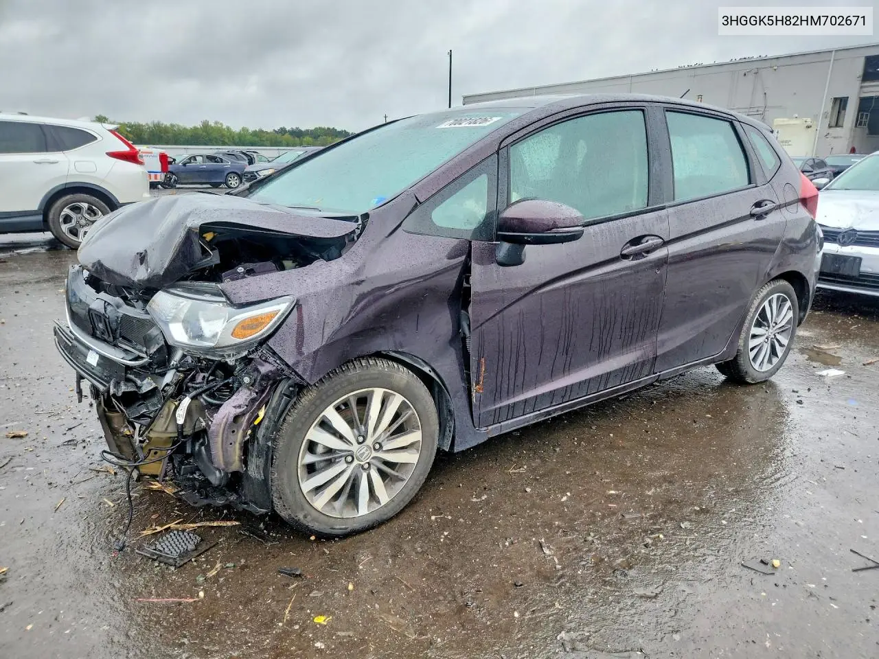HONDA FIT 2017, VIN 3HGGK5H82HM702671