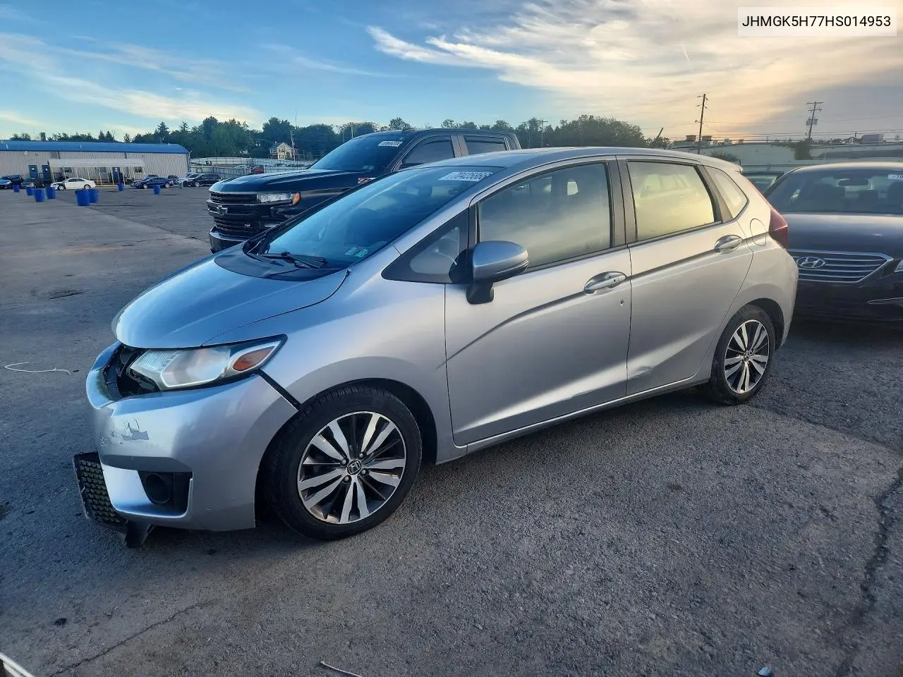 HONDA FIT 2017, VIN JHMGK5H77HS014953