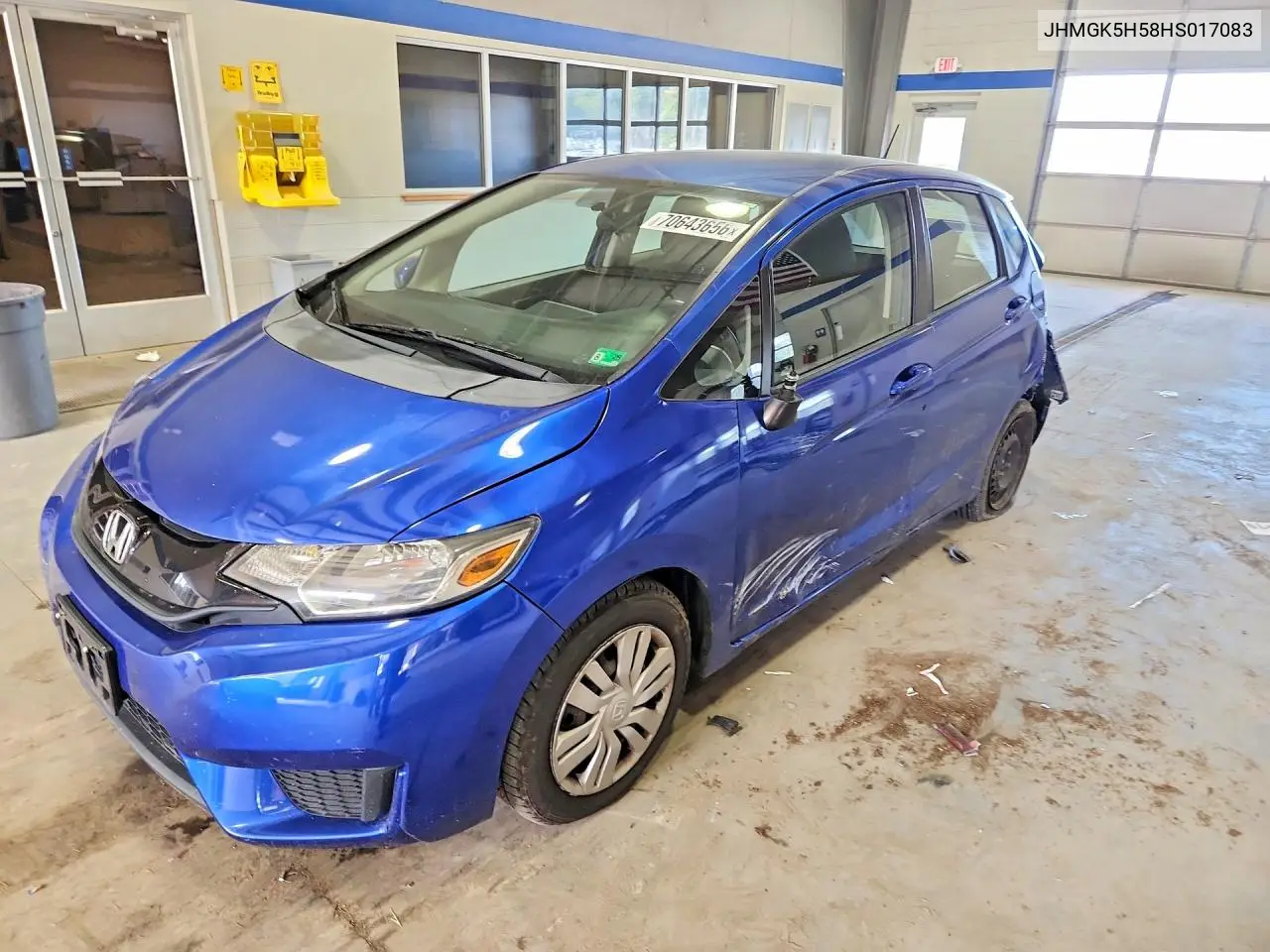 HONDA FIT 2017, VIN JHMGK5H58HS017083