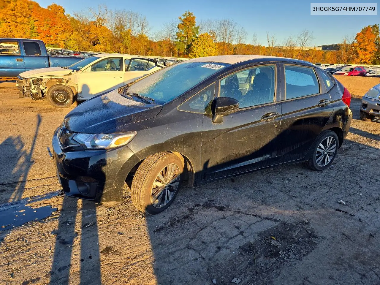 HONDA FIT 2017, VIN 3HGGK5G74HM707749
