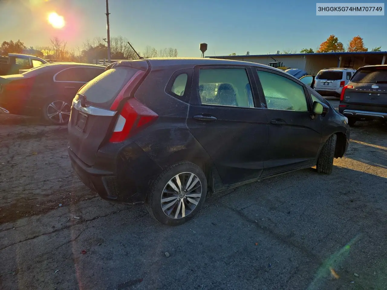 2017 HONDA FIT VIN 3HGGK5G74HM707749 — фото 3