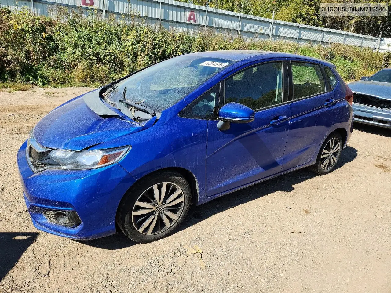 HONDA FIT 2018, VIN 3HGGK5H88JM712546