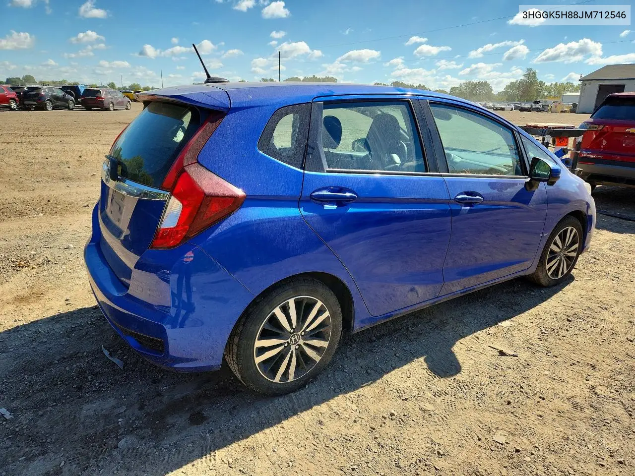 2018 HONDA FIT VIN 3HGGK5H88JM712546 — фото 3