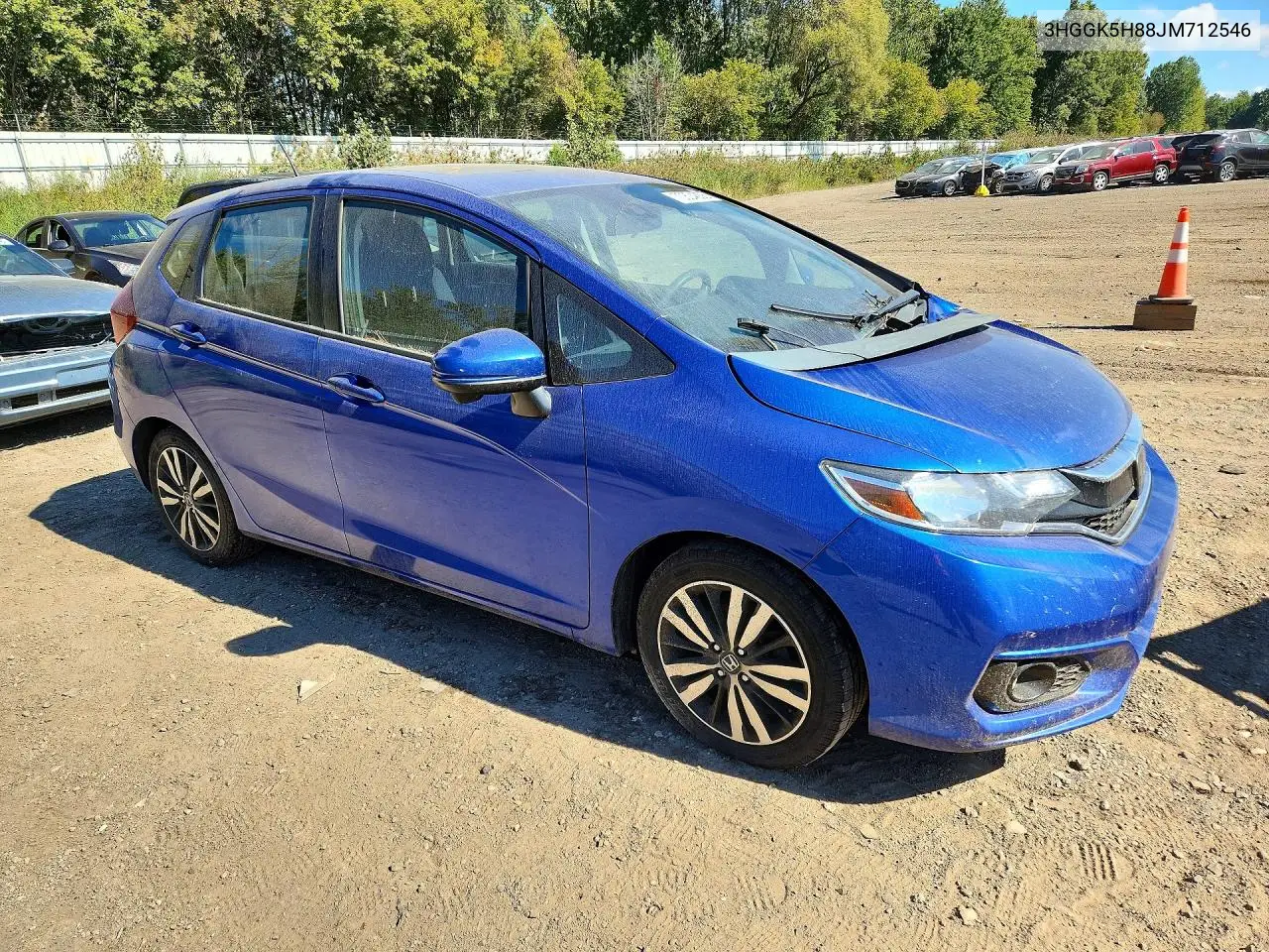 2018 HONDA FIT VIN 3HGGK5H88JM712546 — фото 4