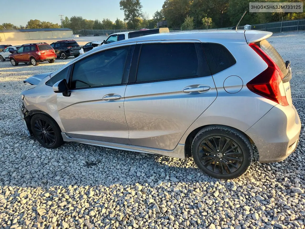 2018 HONDA FIT VIN 3HGGK5H63JM733125 — фото 2