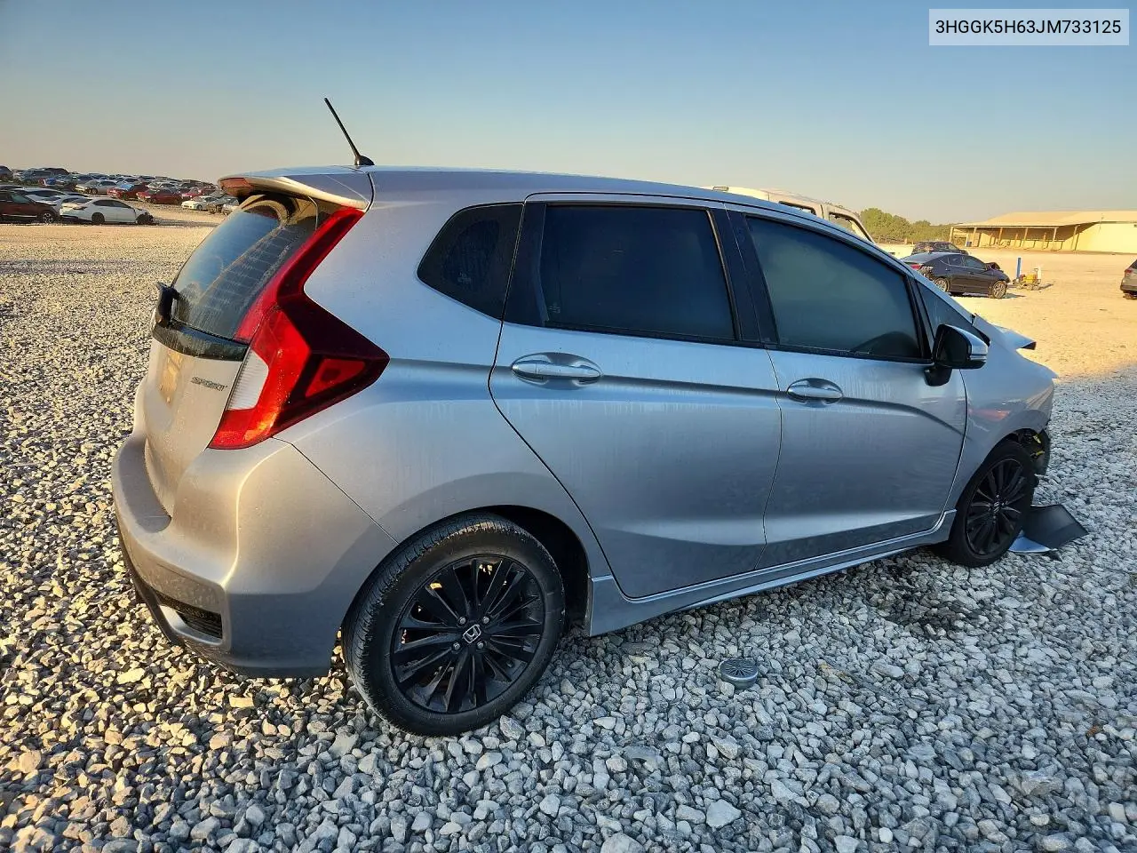 2018 HONDA FIT VIN 3HGGK5H63JM733125 — фото 3