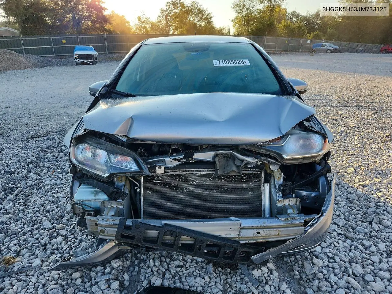 2018 HONDA FIT VIN 3HGGK5H63JM733125 — фото 5
