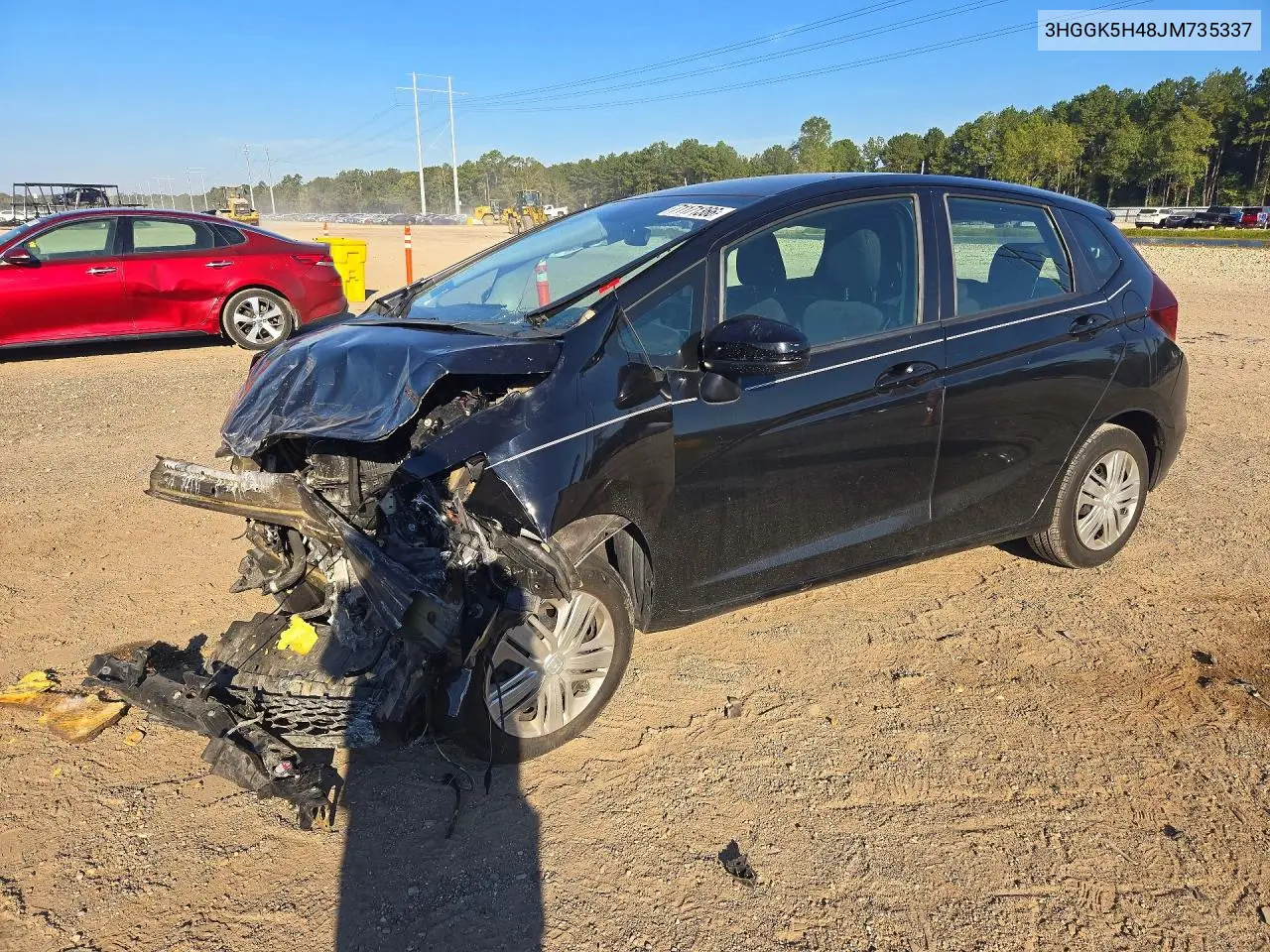 HONDA FIT 2018, VIN 3HGGK5H48JM735337