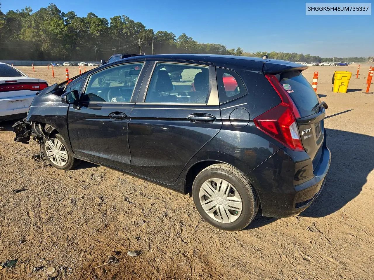 2018 HONDA FIT VIN 3HGGK5H48JM735337 — фото 2