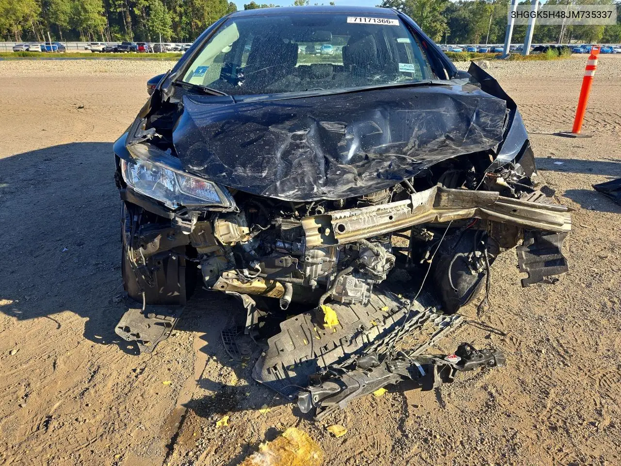 2018 HONDA FIT VIN 3HGGK5H48JM735337 — фото 5