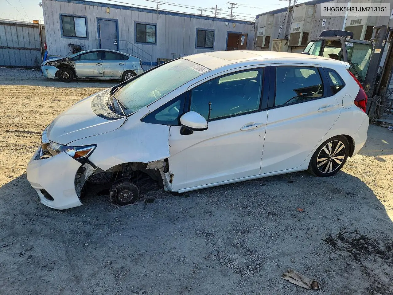HONDA FIT 2018, VIN 3HGGK5H81JM713151