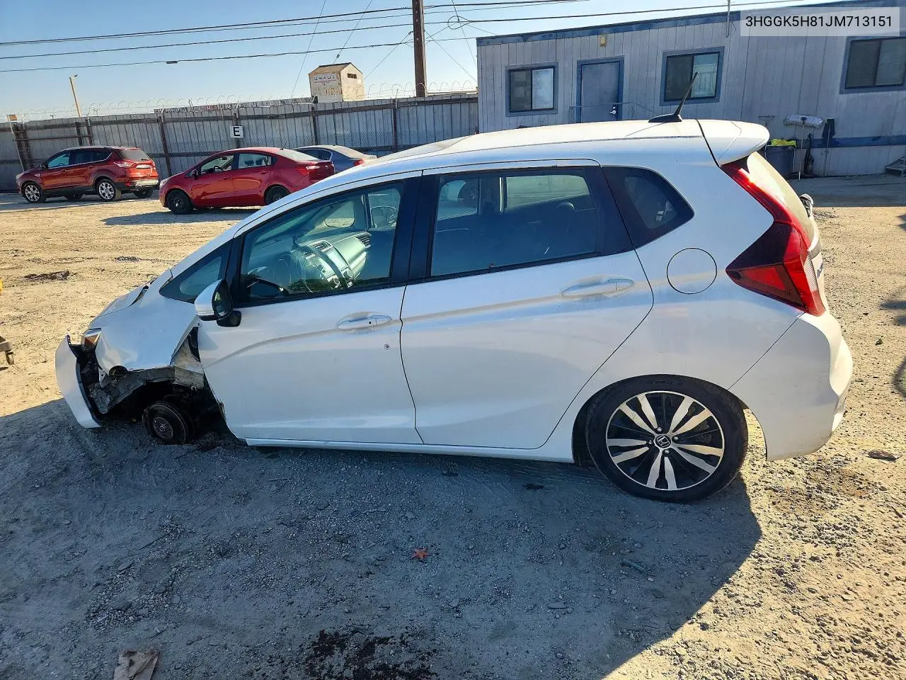 2018 HONDA FIT VIN 3HGGK5H81JM713151 — фото 2