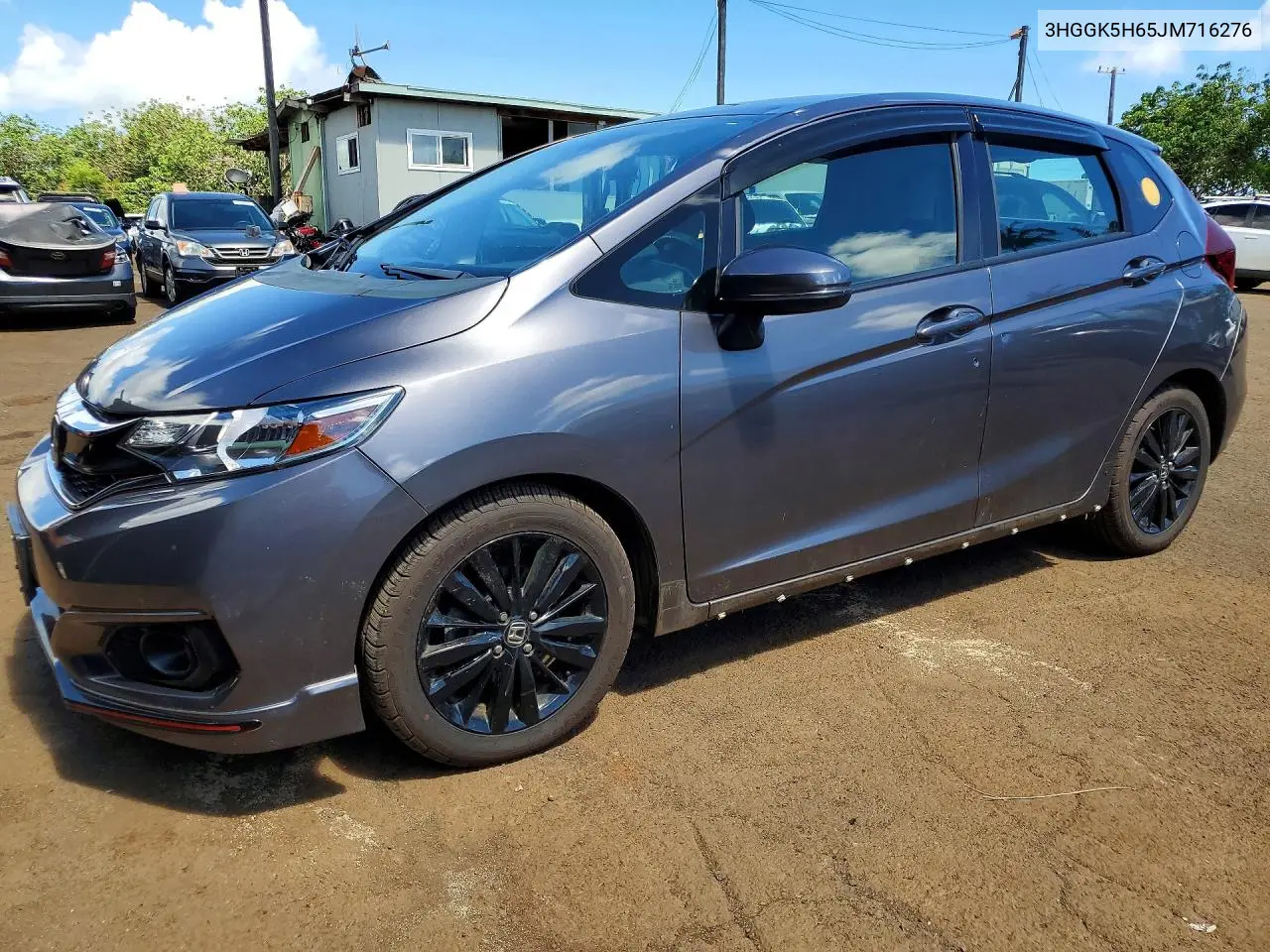 HONDA FIT 2018, VIN 3HGGK5H65JM716276