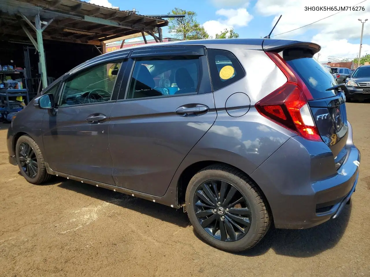 2018 HONDA FIT VIN 3HGGK5H65JM716276 — фото 2