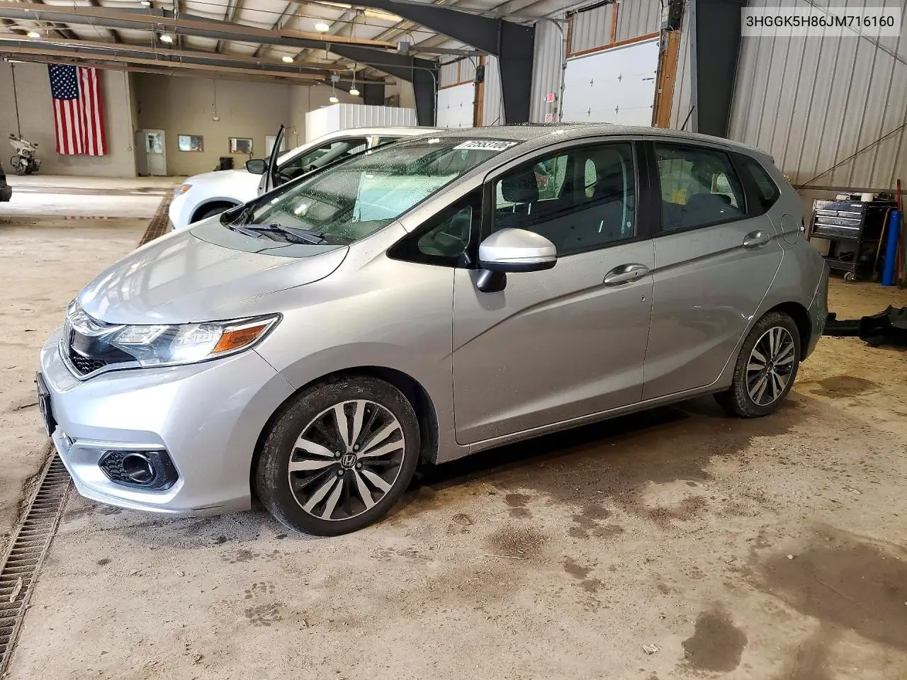 HONDA FIT 2018, VIN 3HGGK5H86JM716160