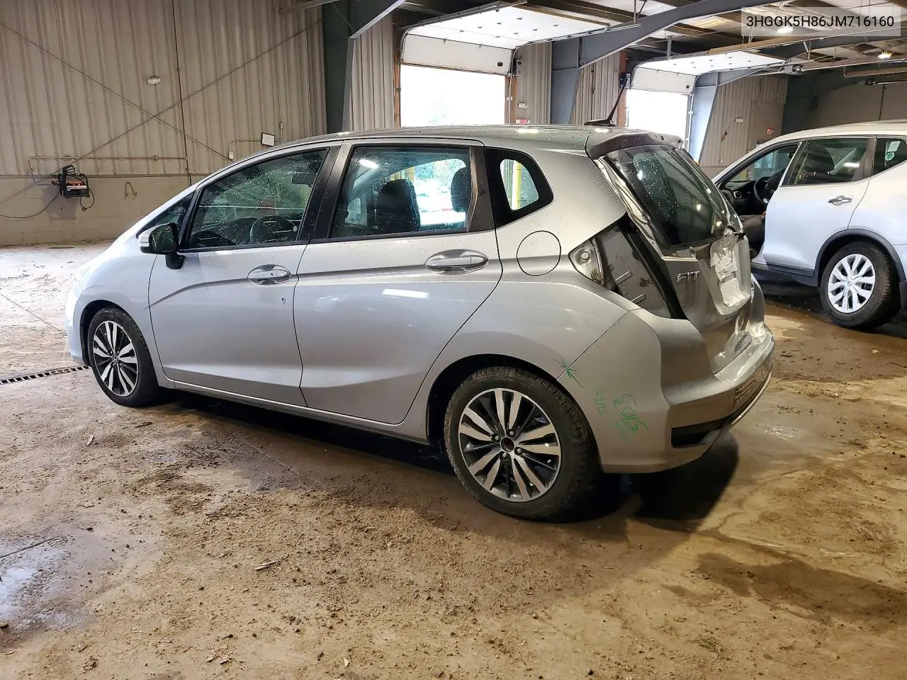 2018 HONDA FIT VIN 3HGGK5H86JM716160 — фото 2