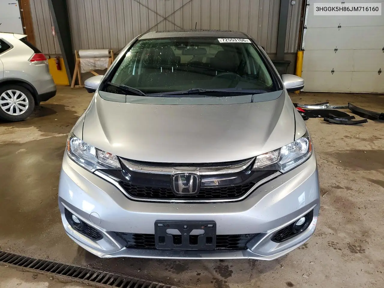 2018 HONDA FIT VIN 3HGGK5H86JM716160 — фото 5