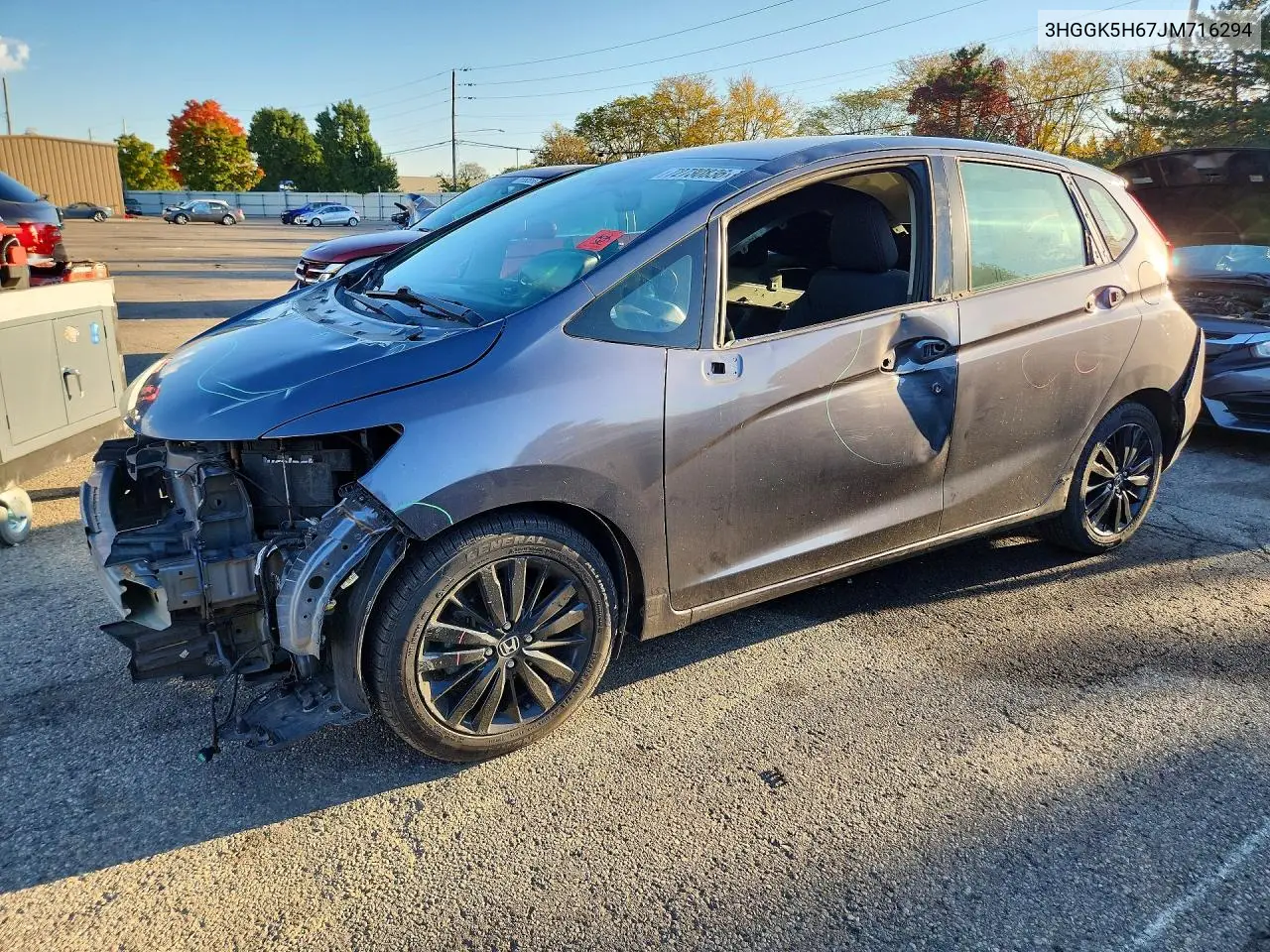 HONDA FIT 2018, VIN 3HGGK5H67JM716294