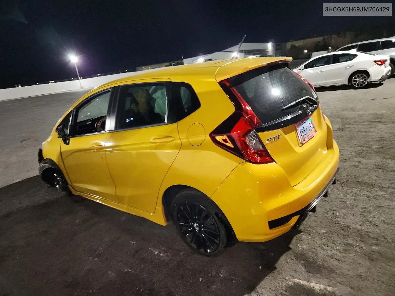 2018 HONDA FIT VIN 3HGGK5H69JM706429 — фото 2