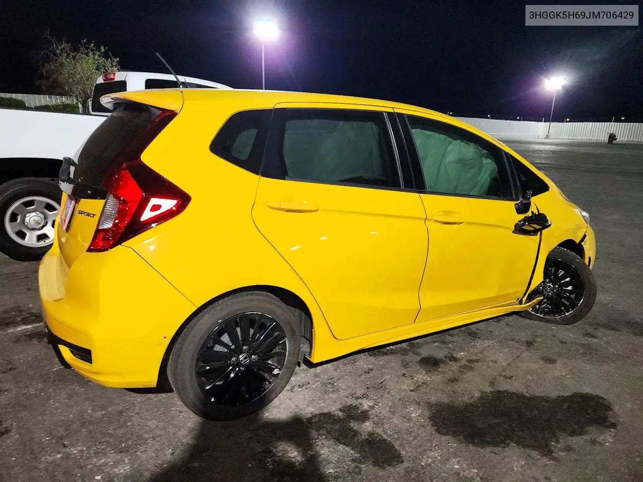 2018 HONDA FIT VIN 3HGGK5H69JM706429 — фото 3