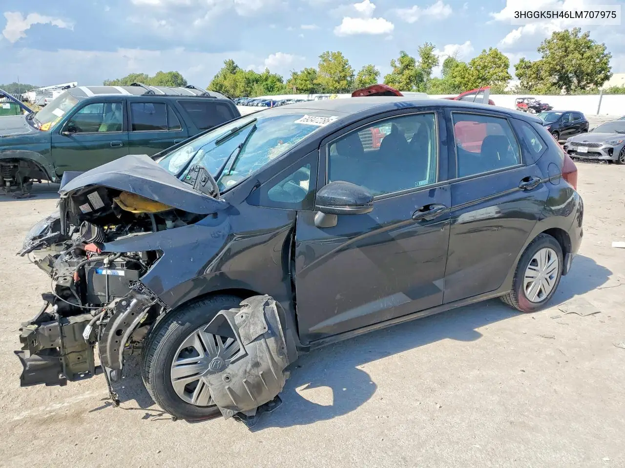 HONDA FIT 2020, VIN 3HGGK5H46LM707975