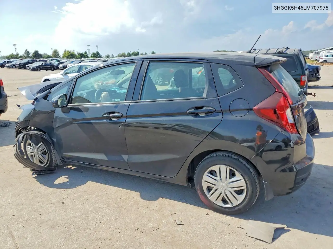 2020 HONDA FIT VIN 3HGGK5H46LM707975 — фото 2