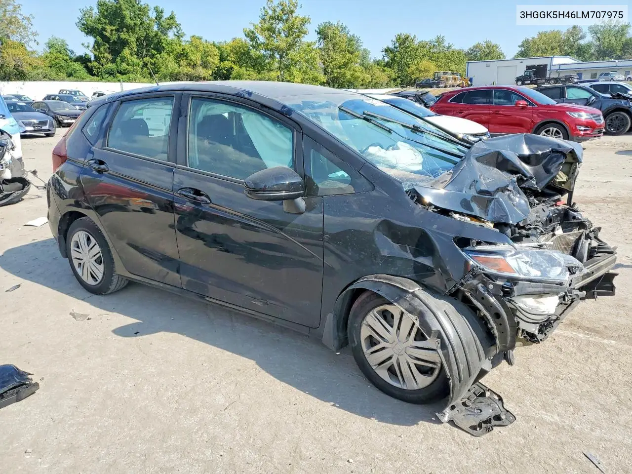 2020 HONDA FIT VIN 3HGGK5H46LM707975 — фото 4
