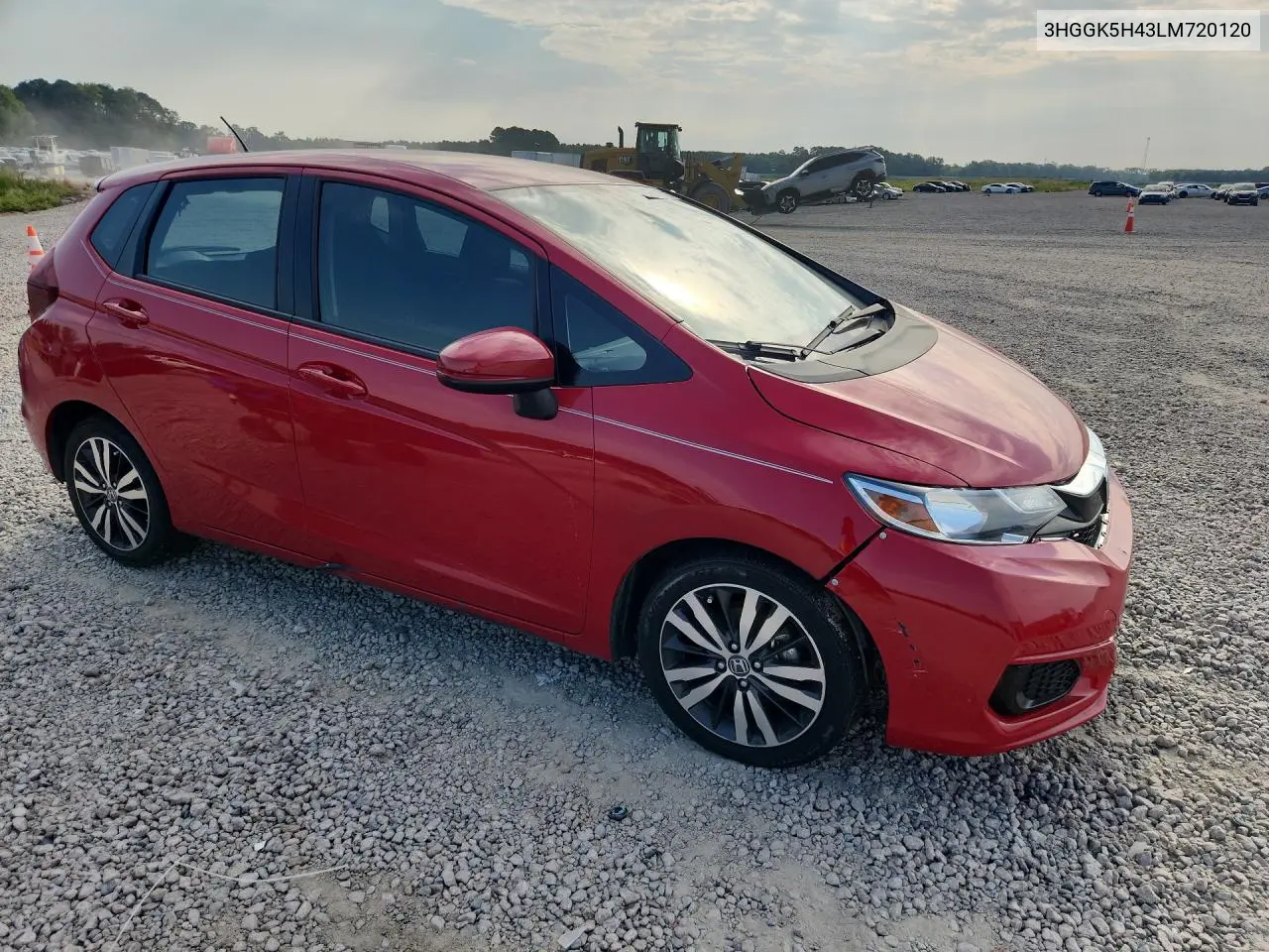 2020 HONDA FIT VIN 3HGGK5H43LM720120 — фото 4