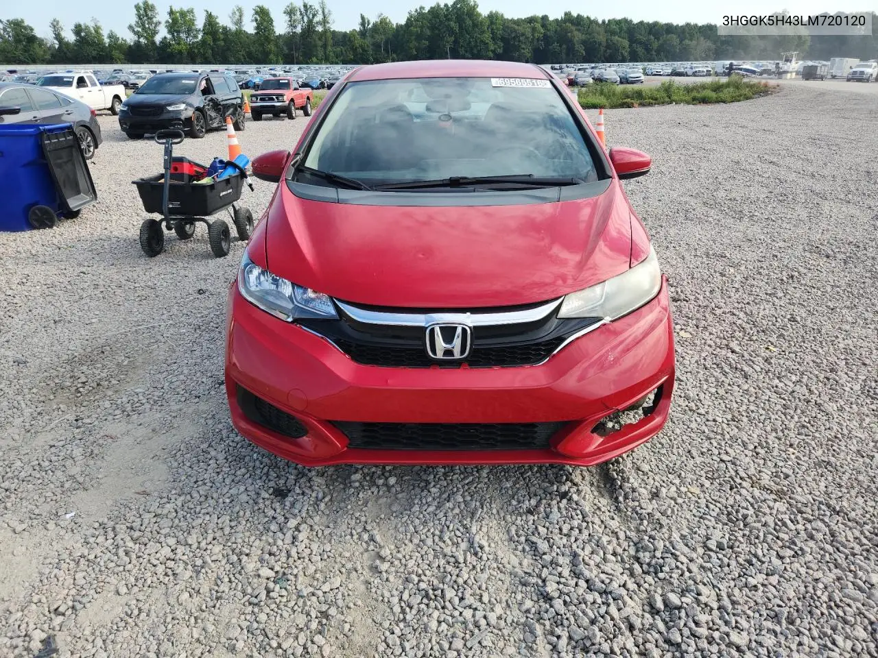 2020 HONDA FIT VIN 3HGGK5H43LM720120 — фото 5