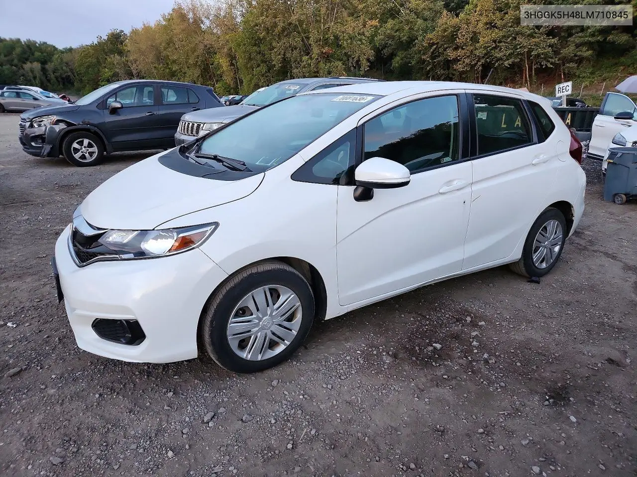 HONDA FIT 2020, VIN 3HGGK5H48LM710845