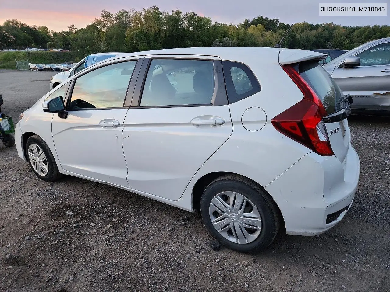 2020 HONDA FIT VIN 3HGGK5H48LM710845 — фото 2