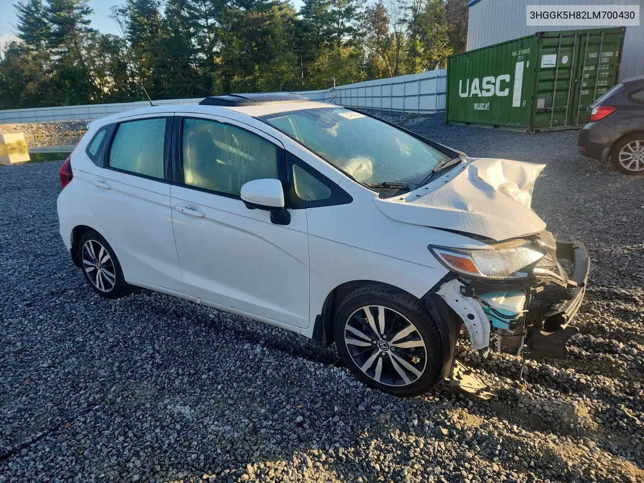 2020 HONDA FIT VIN 3HGGK5H82LM700430 — фото 4