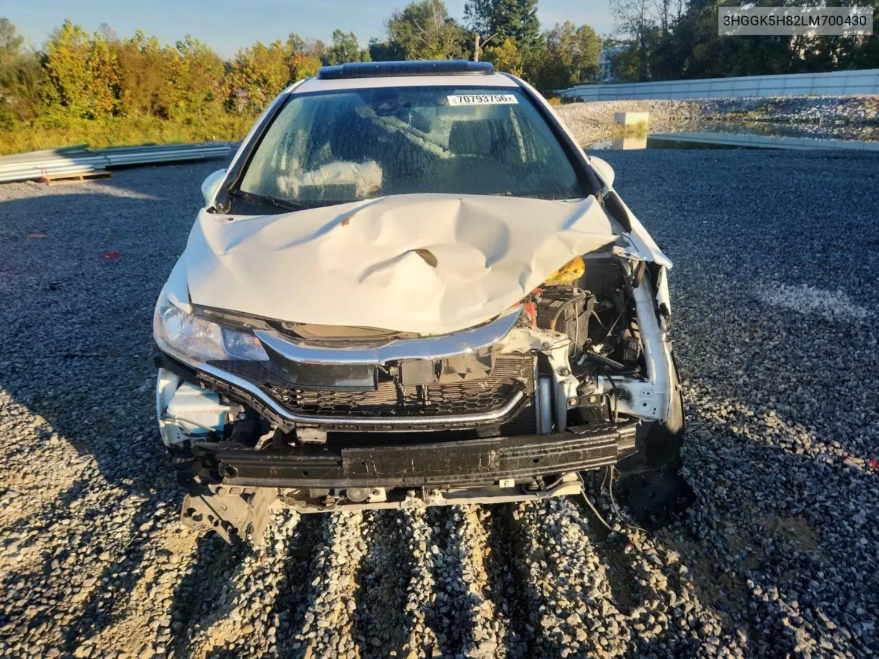 2020 HONDA FIT VIN 3HGGK5H82LM700430 — фото 5