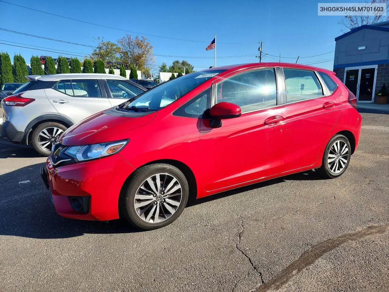HONDA FIT 2020, VIN 3HGGK5H88FM748843