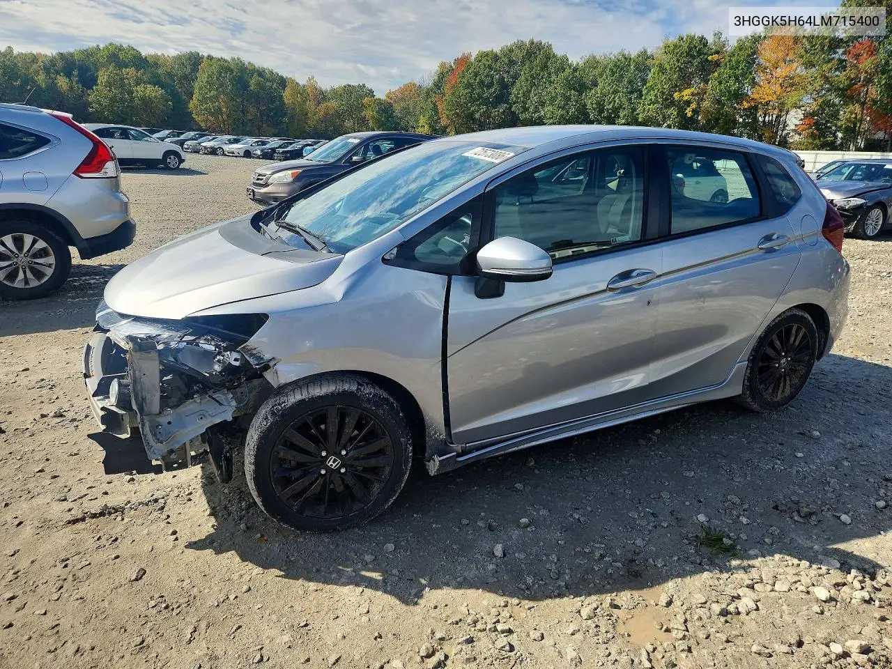 HONDA FIT 2020, VIN 3HGGK5H64LM715400